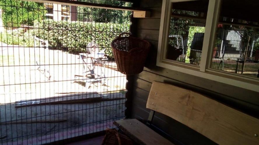 Innenansicht Saloon Gehege