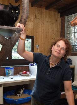 Heike im Katzenhotel